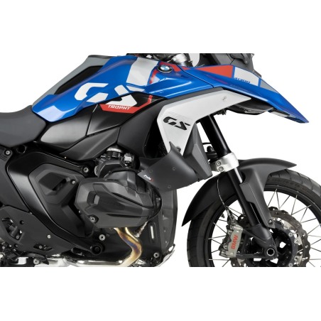 Puig Racing 22304N Deflettori Inferiori Regolabili Neri Per Bmw R1300gs Dal 2023