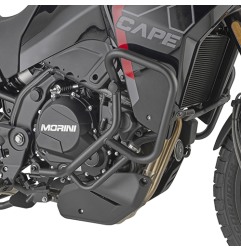 Kappa KN9352 Barre paramotore acciaio nero per Moto Morini X-CAPE 700 2025