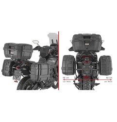 Givi PLO7607MK Telaietti valigie laterali Monokey per Zontes 703F dal 2025