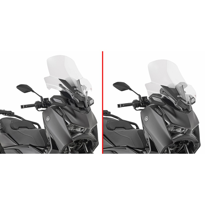 Givi D2178ST Parabrezza trasparente per Yamaha X-MAX 300 Tech Max dal 2025