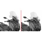 Givi D2178ST Parabrezza trasparente per Yamaha X-MAX 300 Tech Max dal 2025