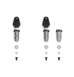 Kit unificazione chiavi SHAD 204116R con 3 cilindri e 2 chiavi