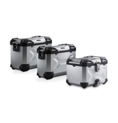 SW-Motech ADV.10.057.75000/S Set TRAX ADV argento per CFMoto 800MT-X dal 2024