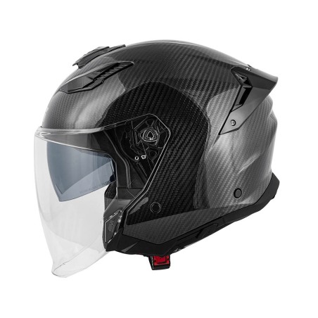 Givi X31 Carbon Solid Color Casco Jet in Fibra di Carbonio