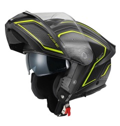 Givi X50 Fiber Hologram Casco Modulare in Fibra di Vetro