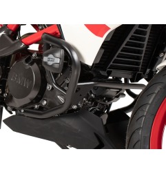 Hepco Becker 5016501 01 01 Barra di protezione motore con ProtectionPad nero per BMW G 310 R dal 2016 al 2025