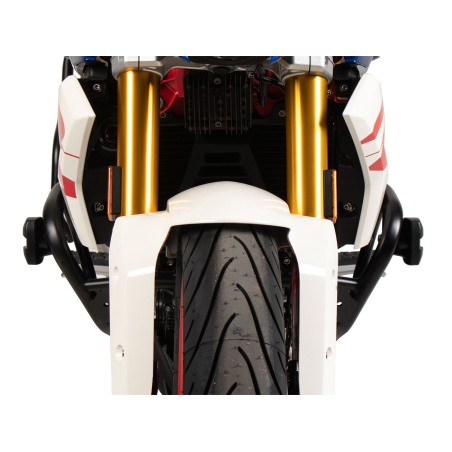 Hepco Becker 5016501 01 01 Barra di protezione motore con ProtectionPad nero per BMW G 310 R dal 2016 al 2025