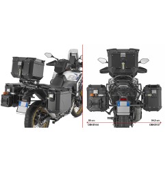 Kappa KLO9264CAM Portavaligie laterale Monokey Cam Side Voge Valico 800 Rally dal 2025