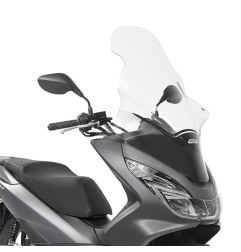 Parabrezza alto GIVI D1130ST per Honda PCX 125 dal 2014 al 2017 e PCX 150 del 2018