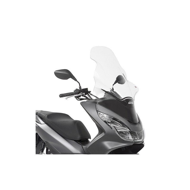 Parabrezza alto GIVI D1130ST per Honda PCX 125 dal 2014 al 2017 e PCX 150 del 2018
