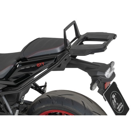 Hepco Becker 6523556 01 01 Supporto Alurack per top case nero per Suzuki GSX-8TT dal 2025