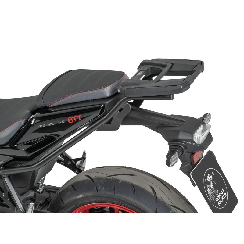 Hepco Becker 6613556 01 01 Hepco&Becker Easyrack nero per Suzuki GSX-8TT dal 2025