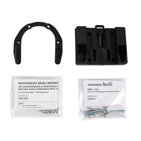 Hepco Becker 5166547 00 01 Tankring BASIC con attacco per borsa serbatoio per BMW R 1300 RT dal 2025