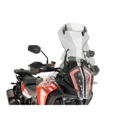 Puig Racing 9714H Cupolino Touring Con Visiera Per Ktm 1290 Super Adventure R S Fumé Chiaro