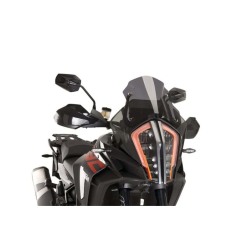 Puig Racing 9716 Cupolino Sport Per Ktm 1290 Super Adventure R/s Fumé Scuro, Fumé Chiaro, Nero, Arancione, Trasparente