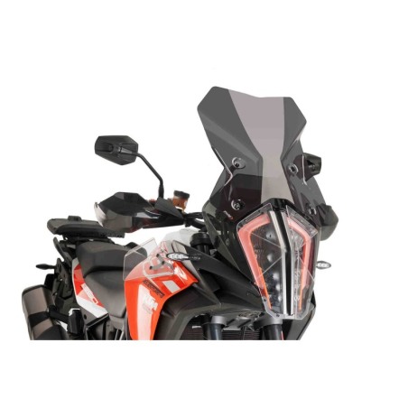 Puig Racing 9717 Cupolino Touring Per Ktm 1290 Super Adventure R/s Fumé Scuro, Fumé Chiaro, Trasparente