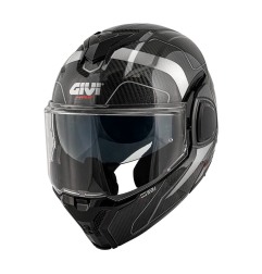 Givi X36 Carbon Casco con mentoniera ribaltabile flip-back in fibra di carbonio in grafica