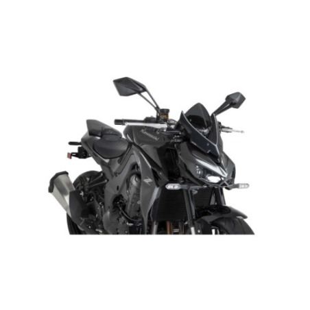 Puig Racing 22776 Cupolino Naked New Generation Sport Per Kawasaki Z1100 Dal 2026 Fumé Scuro, Fumé Chiaro, Nero, Verde, Traspare