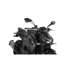 Puig Racing 22781 Spoiler D12 Per Kawasaki Z1100 Dal 2026 Carbon Look, Nero Opaco O Nero