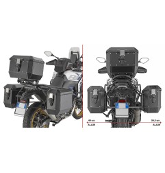 Givi PLO9264MK Telaietti portavaligie laterali Monokey Voge Valico 800 Rally dal 2025