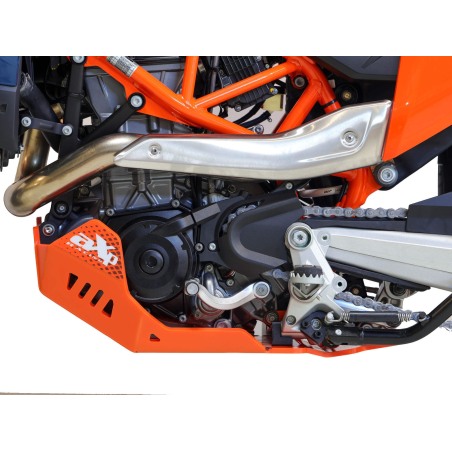AXP Racing Adventure Skid Plate Ktm 690 Enduro R Smc R 2026 Orange Ax1817
