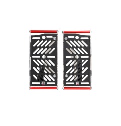 AXP Racing Hard Enduro Radiator Guards Beta 250 300 Xtrainer 2025 2026 Red Spacers Ax1813