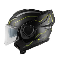 Givi X36 FIBER PULSE casco modulare flip-back in fibra di vetro