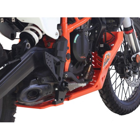 AXP Racing Adventure Skid Plate Ktm 390 Adventure R Enduro R 2025 2026 Orange Ax1812