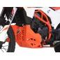 AXP Racing Adventure Skid Plate Ktm 390 Adventure R Enduro R 2025 2026 Orange Ax1812