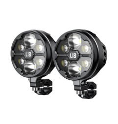 LOBOO luci ausiliarie moto L18S 21000LM IP68 regolabili