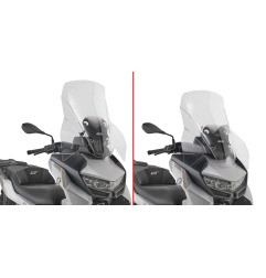 Givi D5148ST Parabrezza trasparente alto per BMW C400GT dal 2025