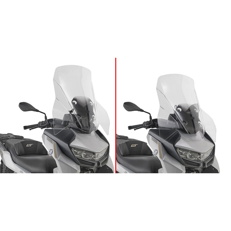 Kappa KD5148ST Parabrezza trasparente alto per BMW C400GT dal 2025