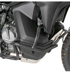 Kappa KN9227 Paramotore tubolare nero Ø25 mm per CFMOTO 800MT‑X dal 2025