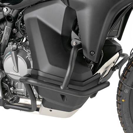 Kappa KN9227 Paramotore tubolare nero Ø25 mm per CFMOTO 800MT‑X dal 2025