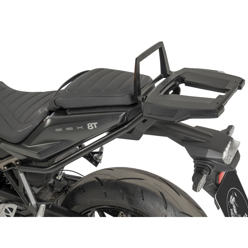 Hepco Becker 6523555 01 01 Portapacchi Alurack nero per Suzuki GSX-8T dal 2025