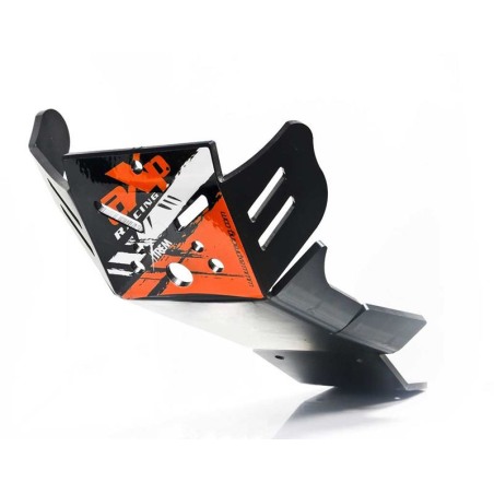 AXP AX1419 Paramotore Xtrem In Hdpe Nero Per Ktm 250sxf, 250xcf, 350sxf, 350xcf, Husqvarna Fc250, Fc350, Fx350 Dal 2016 Al 2018