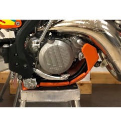 AXP AX1448 Piastra Paramotore Xtrem Arancione In Hdpe Per Ktm 150 Xc-w Tpi Dal 2017 Al 2022 E 150 Exc Tpi Dal 2017 Al 2022