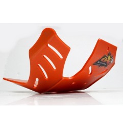 AXP AX1468 Piastra Paramotore In Hdpe Arancione Per Ktm 250 Sx, 250 Xc, 300 Xc, Dal 2017 Al 2018