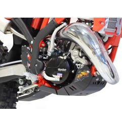 AXP AX1685 Paramotore In Hdpe Nero Con Protezione Leveraggio Per Beta 125 Rr Dal 2023 Al 2024, 125 Rr Race Dal 2023, 125 Rr Xpro