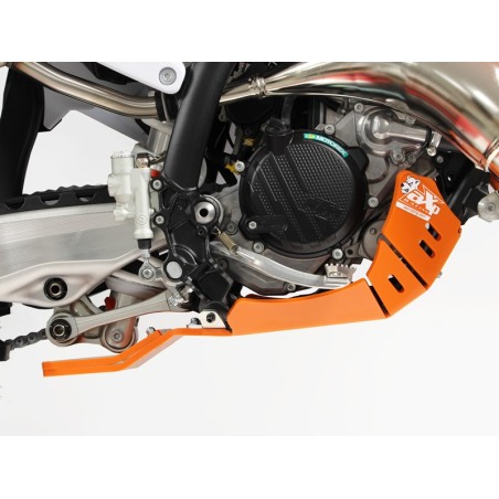 AXP AX1672 Paramotore Con Protezione Leveraggio Arancione Per Ktm 125 Sx Dal 2023 , Ktm 125 Xc Dal 2023