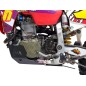 AXP AX1777 Piastra Paramotore Con Protezione Leveraggi Per Honda Xr650r Dal 2000 Al 2008 Nera