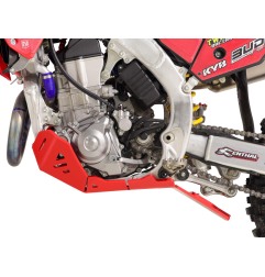 AXP AX1804 Paramotore Hard Enduro Rosso Con Protezione Leveraggi Per Honda Crf450r Dal 2025 Al 2026 E Crf450rx Dal 2025 Al 2026