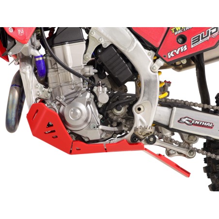 AXP AX1804 Paramotore Hard Enduro Rosso Con Protezione Leveraggi Per Honda Crf450r Dal 2025 Al 2026 E Crf450rx Dal 2025 Al 2026