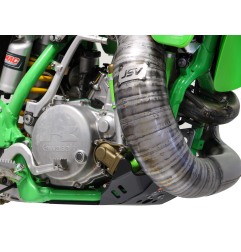 AXP AX1734 Paramotore In Hdpe Nero Per Kawasaki Kx250 Dal 1988 Al 1989 E Kx500 Dal 1989 Al 2001