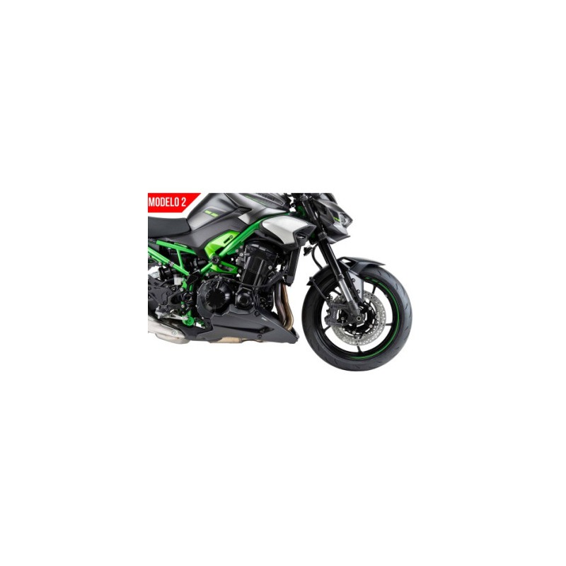 Puig Racing 22441 Puntale Motore Modello 2 Per Kawasaki Z900 Carbon Look O Nero Opaco