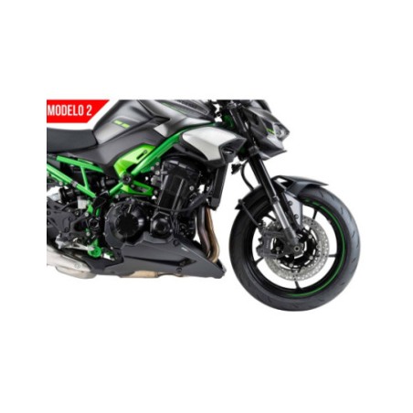 Puig Racing 22441 Puntale Motore Modello 2 Per Kawasaki Z900 Carbon Look O Nero Opaco