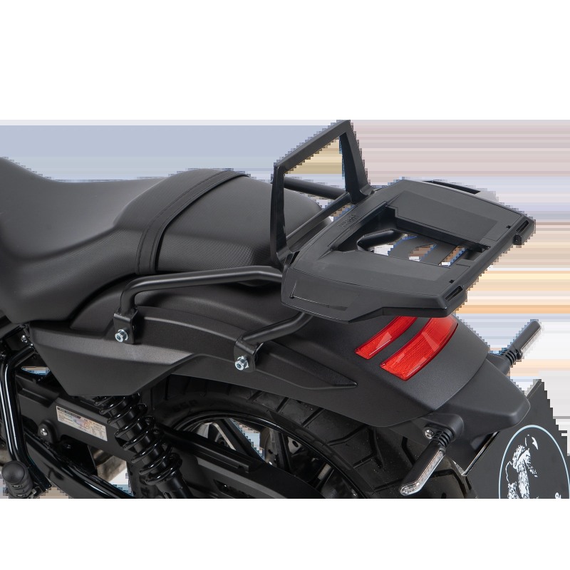 Hepco Becker 6527693 01 01 Portapacchi Alurack nero per Zontes 125-C2 dal 2025