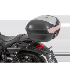 Hepco Becker 6507693 01 01-089 si Topcase Journey 40 silver incluso supporto per Zontes 125-C2 dal 2025