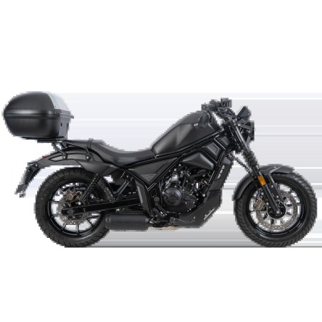 Hepco Becker 6507693 01 01-089 si Topcase Journey 40 silver incluso supporto per Zontes 125-C2 dal 2025