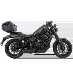 Hepco Becker 8007693 00 01 Espansione posteriore specifica nera per Zontes 125-C2 dal 2025